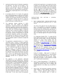 FCC Form 302-FM Application for Fm Broadcast Station License, Page 3