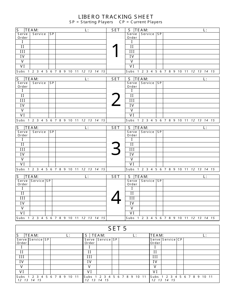 Printable Libero Tracking Sheet Printable Word Searches