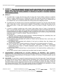 Form TAR-2101 Commercial Lease - Texas Association of Realtors - Texas, Page 10