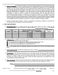 Form TAR-2101 Commercial Lease - Texas Association of Realtors - Texas, Page 3
