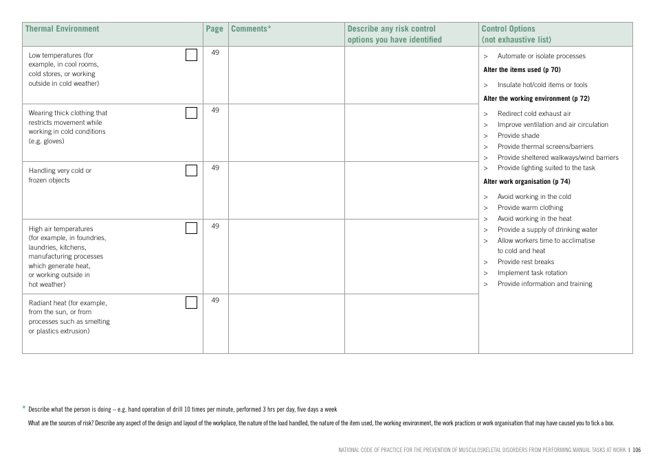 Australia Risk Assessment and Risk Control Form - Fill Out, Sign Online ...