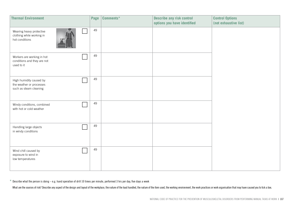 Risk Assessment and Risk Control Form - Australia, Page 13