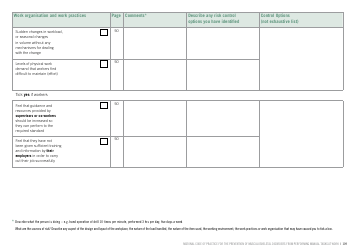 Risk Assessment and Risk Control Form - Australia, Page 15