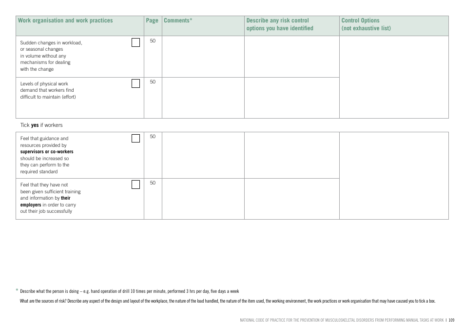 Risk Assessment and Risk Control Form - Australia, Page 15
