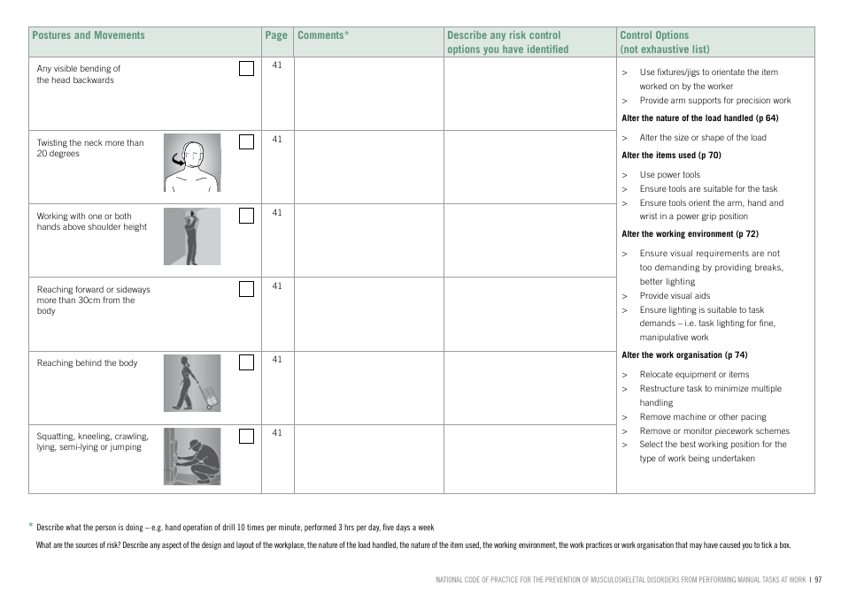 Risk Assessment and Risk Control Form - Australia, Page 3