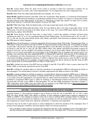 FEMA Form 086-0-33 Elevation Certificate, Page 11