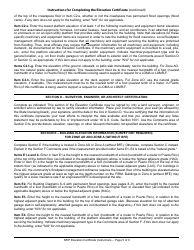 FEMA Form 086-0-33 Elevation Certificate, Page 13