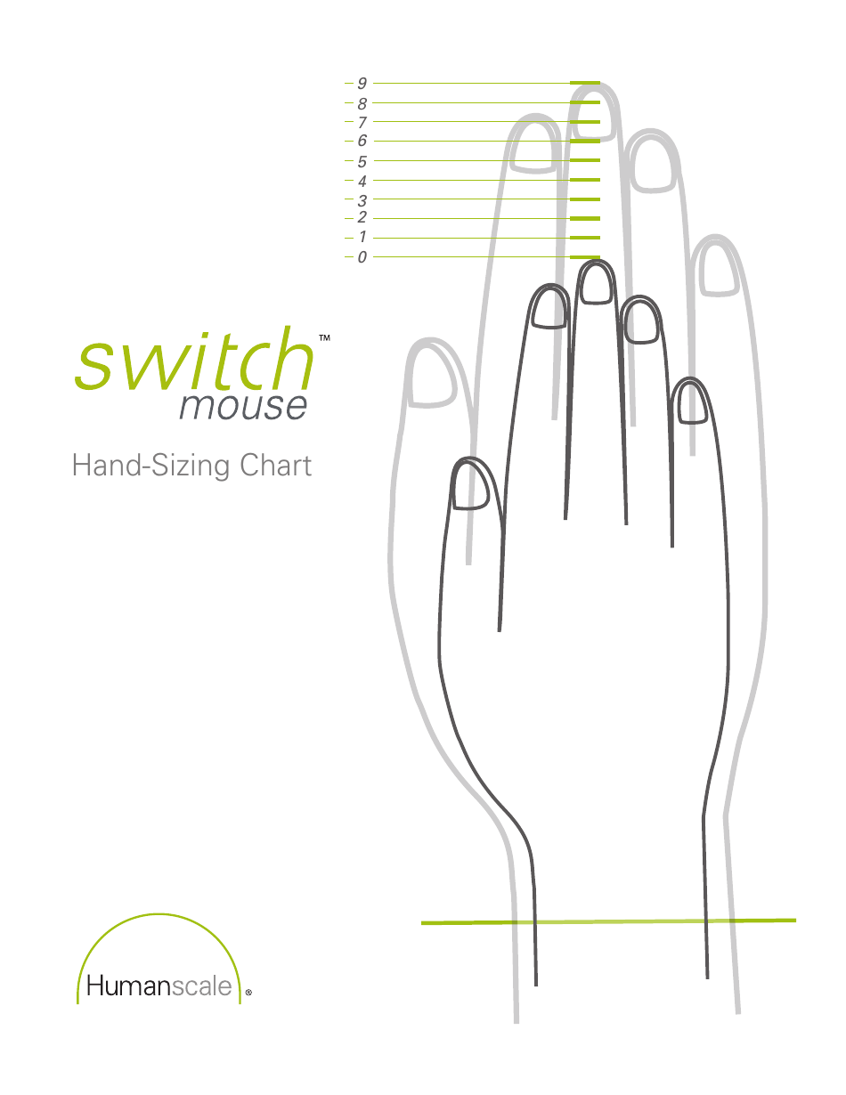 HandSizing Chart Switch Mouse Download Printable PDF Templateroller