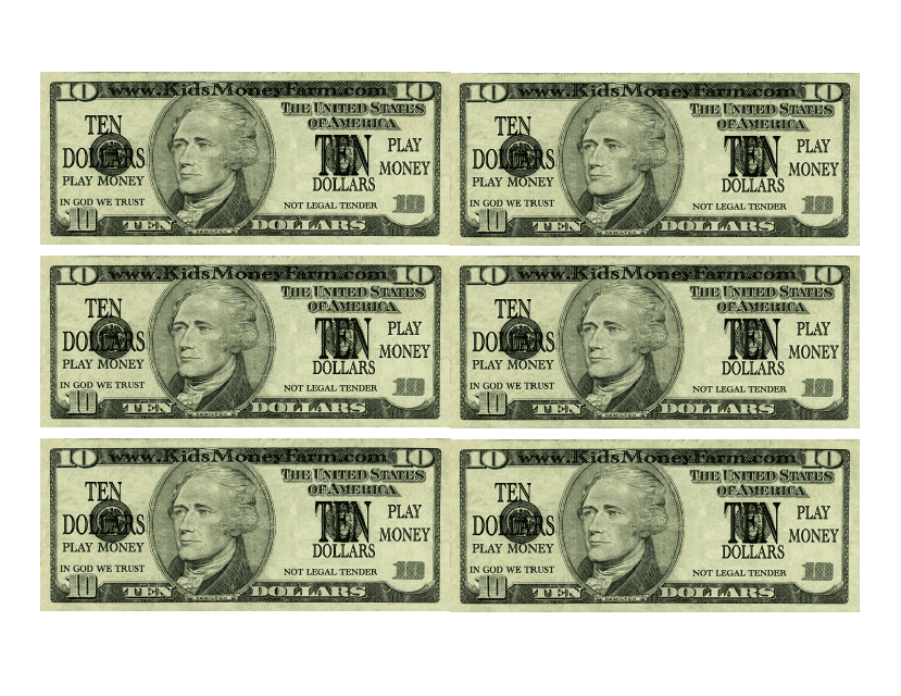 Printable Fake Money Templates Download Pdf Print For Free Templateroller