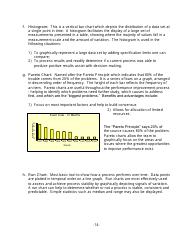 Quality Improvement Plan Template for a Small Facility, Page 14