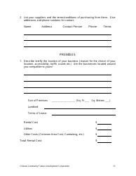 Business Proposal Template - Community Futures Chinook, Page 12