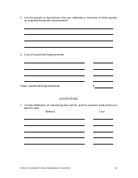 Business Proposal Template - Community Futures Chinook, Page 13