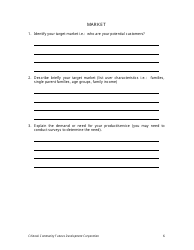 Business Proposal Template - Community Futures Chinook, Page 7
