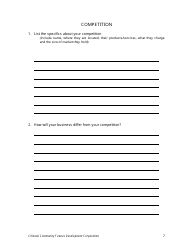 Business Proposal Template - Community Futures Chinook, Page 8