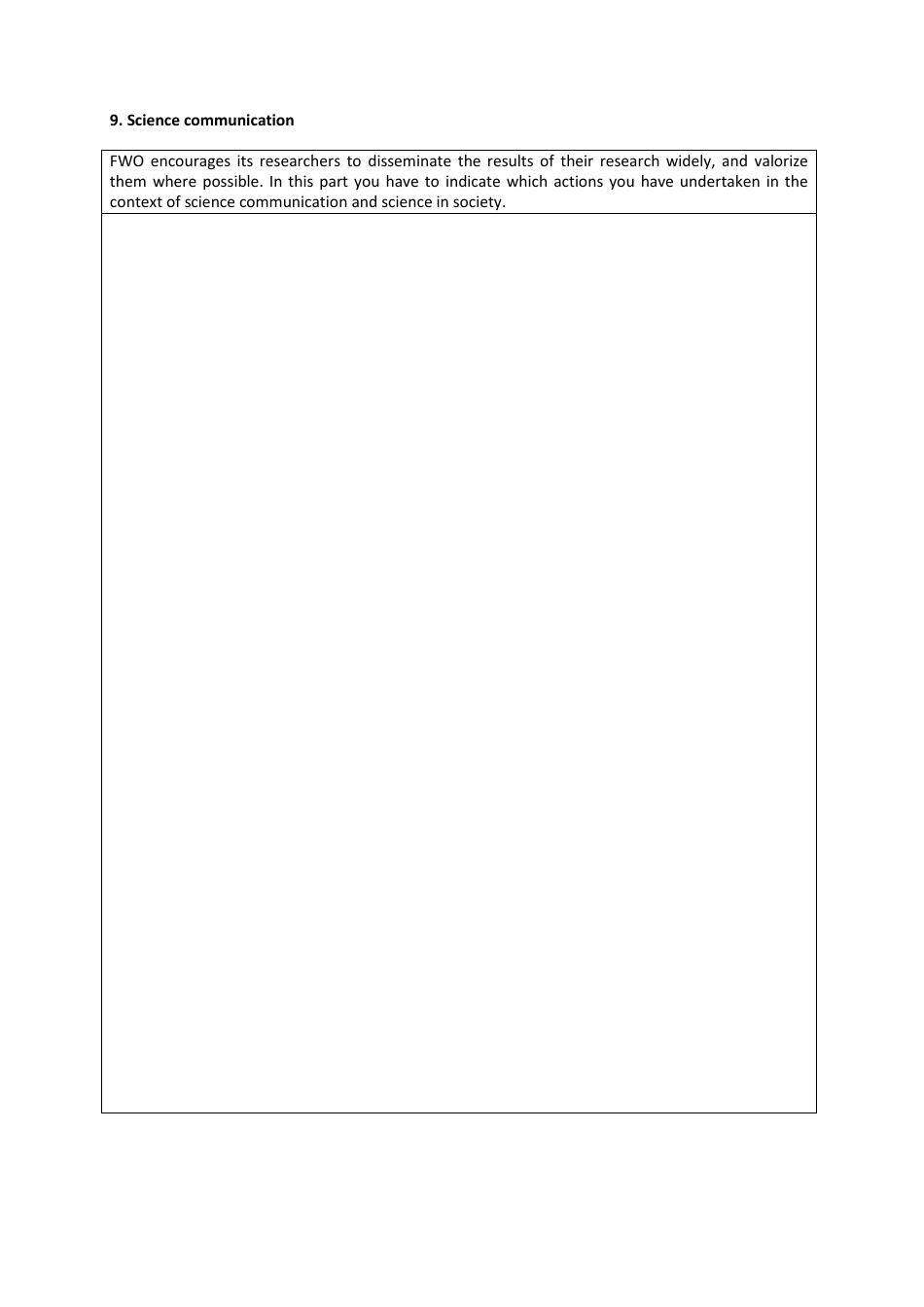 Project Progress Report Template, Page 9