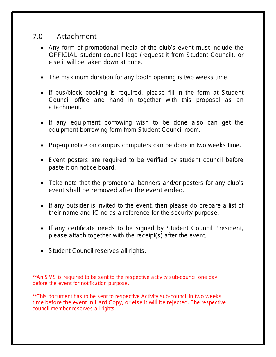 Event Proposal Template - Seven Points, Page 5