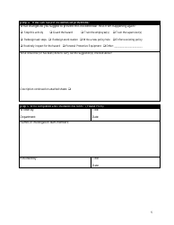 &quot;Employee's Report of Injury Form&quot;, Page 5