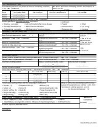 Measles Case Report Form - Georgia (United States), Page 2