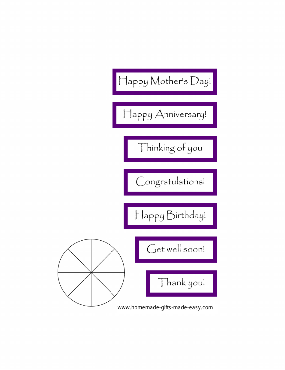 Purple Gift Tag Templates, Page 3