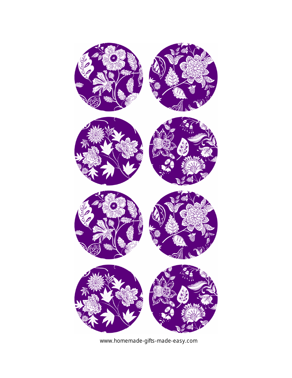 Purple Gift Tag Templates Download Printable PDF | Templateroller