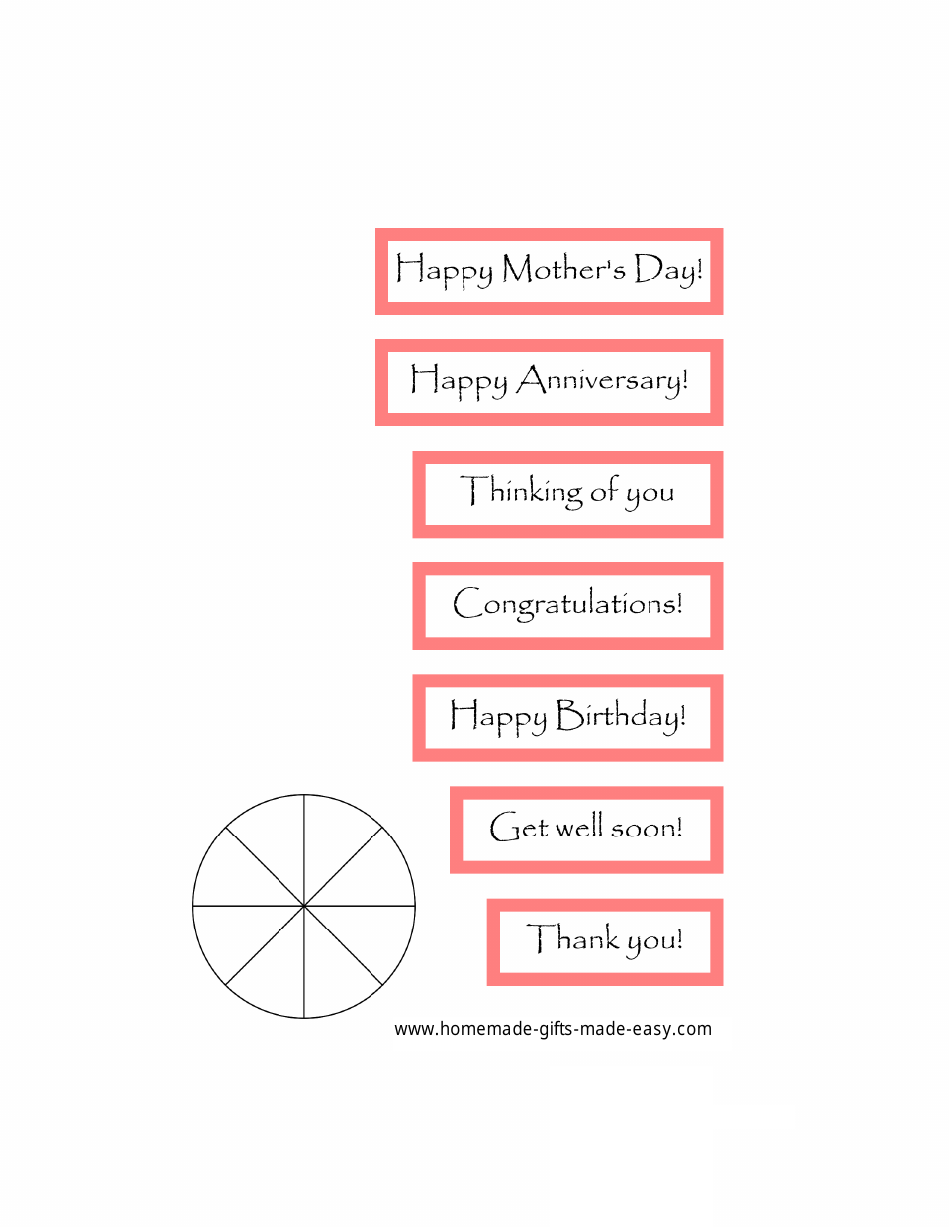 Pink Gift Tag Templates, Page 3