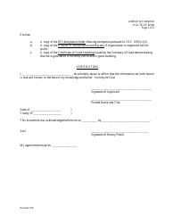 Addition to Exemption Application - Humanitarian Service Provider K.s.a. 79-201 Ninth - Kansas, Page 2