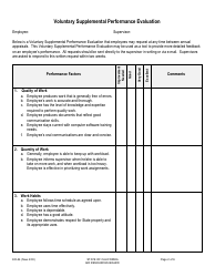 Form EO-24 Voluntary Supplemental Performance Evaluation - California, Page 2