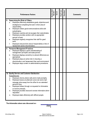Form EO-24 Voluntary Supplemental Performance Evaluation - California, Page 4