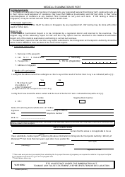 Document preview: Medical Examination Report Template - Singapore