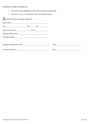 Truckers Occupational Accident Application Form - High Point Underwriters, Page 3