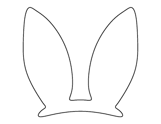 Easter Bunny Ears Template Download Printable PDF | Templateroller