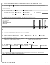 DA Form 918 Application for Establishment of an Army Senior Reserve Officers&#039; Training Corps Unit, Page 3