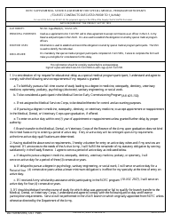 DA Form 591B Rotc Supplemental Service Agreement for Special Medical Program Participants