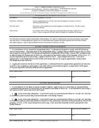 DA Form 591D-R Ecp Student Supplemental Service Agreement (Post-graduate Delay)