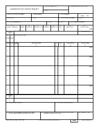 DD Form 2026 Download Fillable PDF, Oil Analysis Request | Templateroller