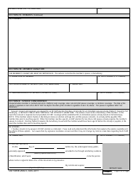 DD Form 2656-5 Reserve Component Survivor Benefit Plan (RCSBP) Election Certificate, Page 3