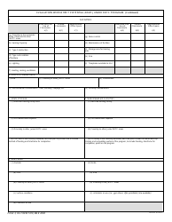DA Form 7410 Evaluation Worksheet Potential Army Junior Rotc Program, Page 2
