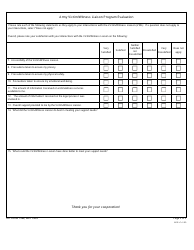 DA Form 7568 Army Victim/Witness Liaison Program Evaluation, Page 2