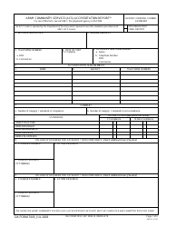 DA Form 7418 Army Community Service Accreditation Report