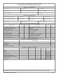 DA Form 7478-R &quot;Chilled Water System Inspection Checklist&quot;