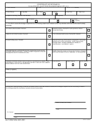 DA Form 2669 Download Printable PDF or Fill Online Certificate of Death ...