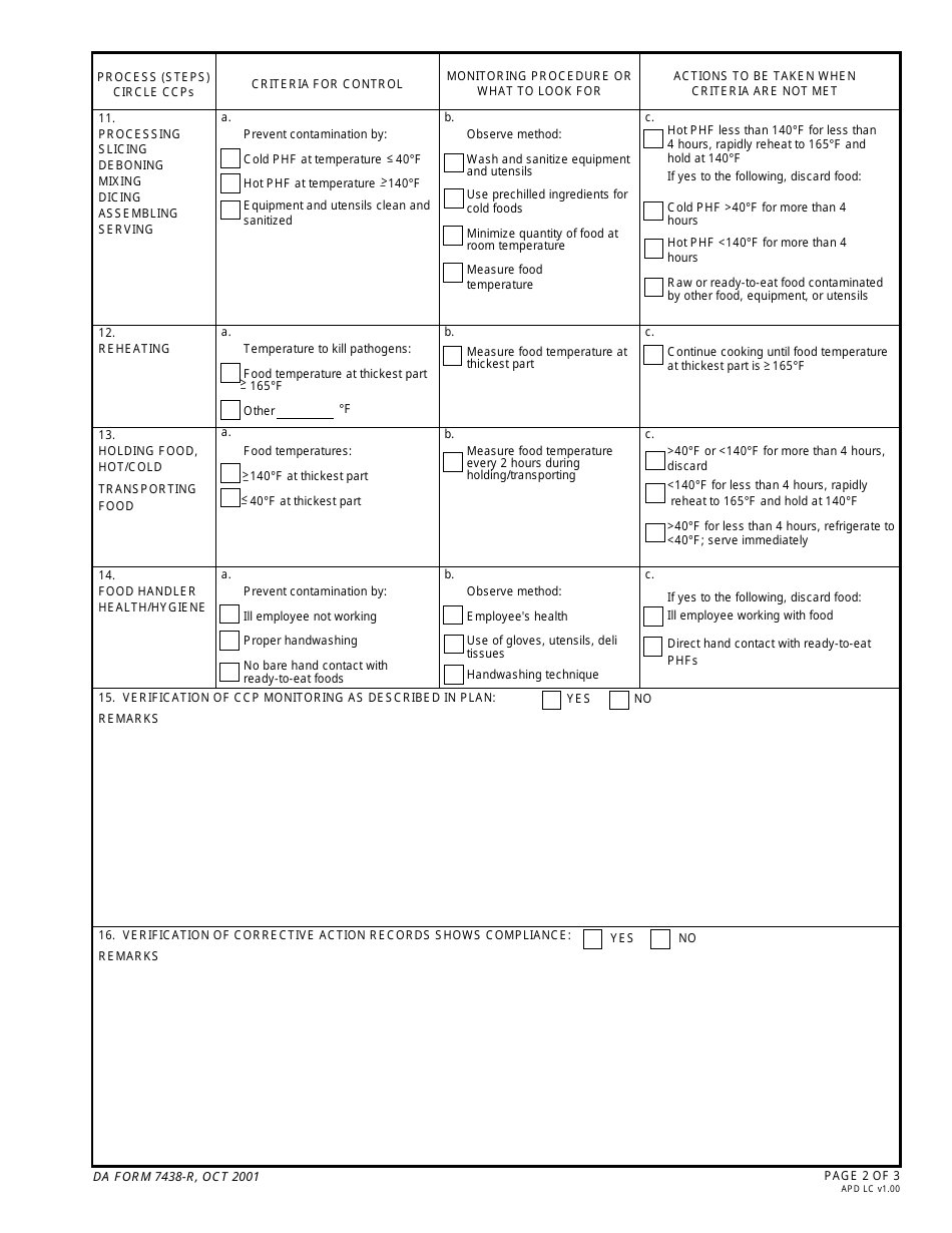 DA Form 7438-r - Fill Out, Sign Online and Download Fillable PDF ...