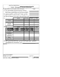 Sample DD Form 1380 Tactical Combat Casualty Care (Tccc) Card, Page 2