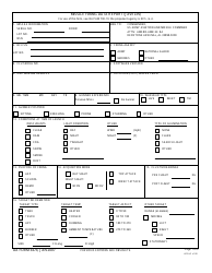 DA Form 3474 Missile Firing Data Report (Javelin)