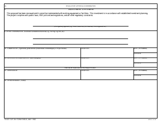 DA Form 5108-r Documentation for Productivity Capital Investments Program, Page 5