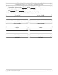 DA Form 5755 Consignment Agreement (Nonappropriated Funds), Page 2