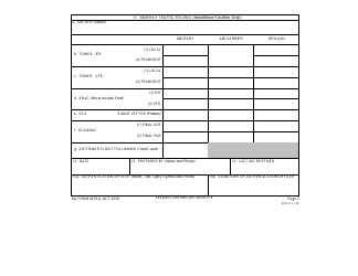 DA Form 3479-6 Atc Facility and Personnel Status Report, Page 3