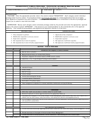 Document preview: DA Form 5440-57 Delineation of Clinical Privileges - Psychiatric Advanced Practice Nurse