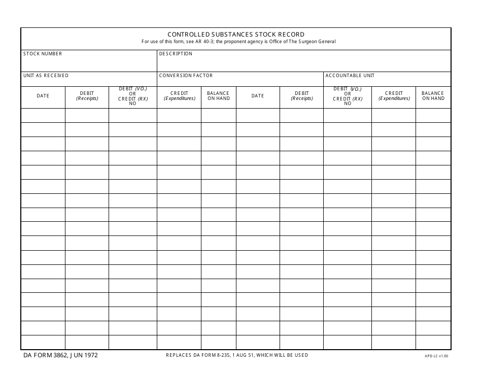 DA Form 3862 - Fill Out, Sign Online and Download Fillable PDF ...