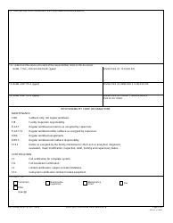 DA Form 3479-10 Responsibility Assignment, Page 2